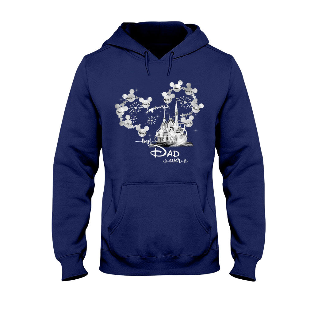 Personalized Best Dad Ever T-Shirt & Hoodie Gift for Father's Day