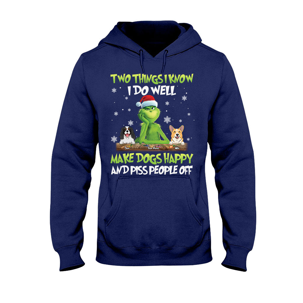 Personalized Grinch Christmas T-Shirt & Hoodie Gift for Dog Lovers