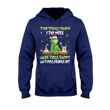 Load image into Gallery viewer, Personalized Grinch Christmas T-Shirt &amp; Hoodie Gift for Dog Lovers
