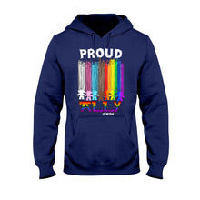 Load image into Gallery viewer, Personalized Proud Ally LGBT T-shirt &amp; Hoodie for Everyone
