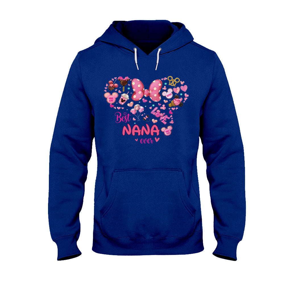 Personalized Best Nana Ever T-shirt & Hoodie Gift for Grandma