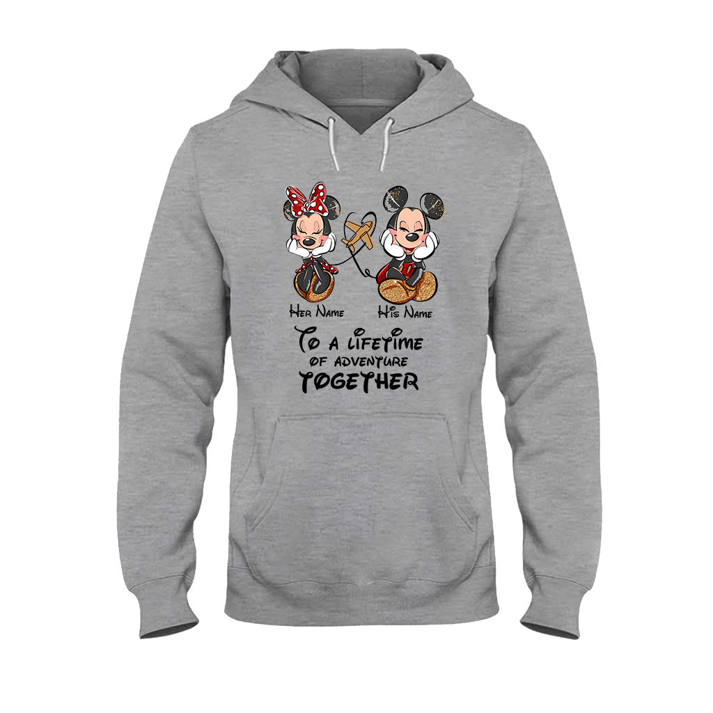 Personalized Disney Adventure T-shirt & Hoodie for Couples