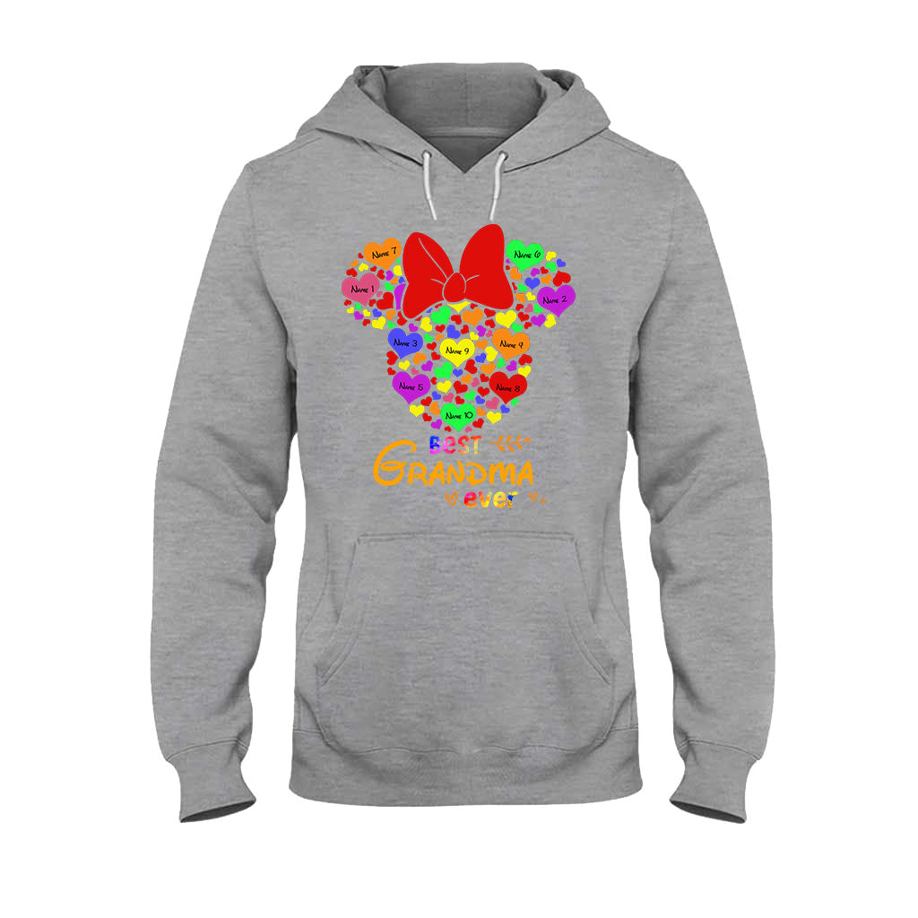 Personalized Mother's Day T-Shirt & Hoodie Best Grandma Ever Gift