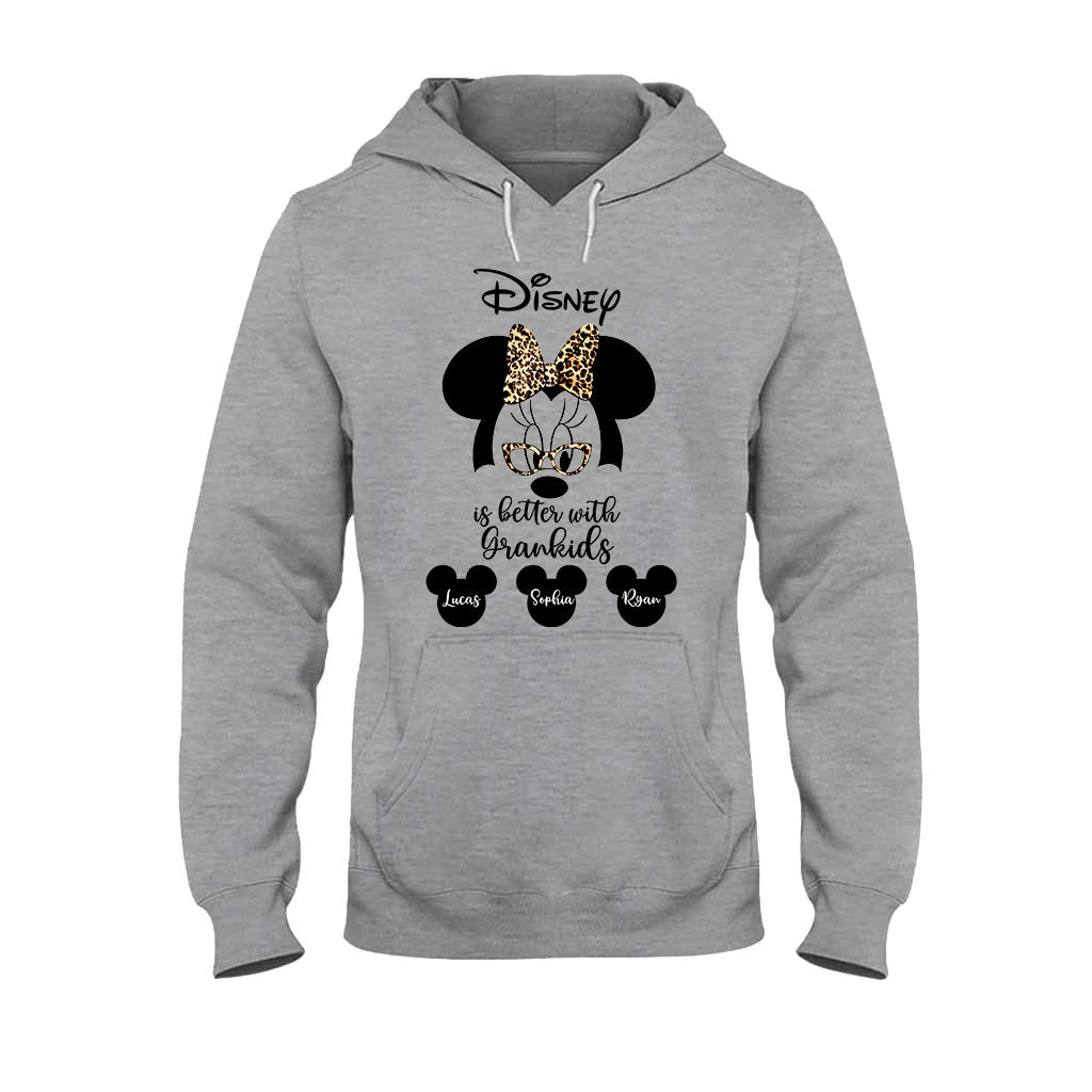 Personalized Disney Grandkids T-shirt & Hoodie Gift for Grandma