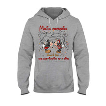 Load image into Gallery viewer, Personalized Mickey Mouse T-Shirt &amp; Hoodie with Custom Names for Couples

