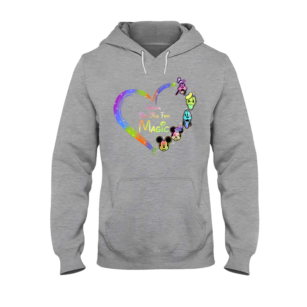 Personalized Never Too Old For Magic T-shirt & Hoodie Gift for All Ages