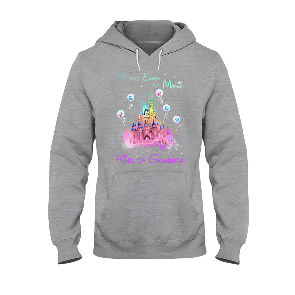 Personalized Mouse Ears T-Shirt for Grandma | Custom Magic Gift