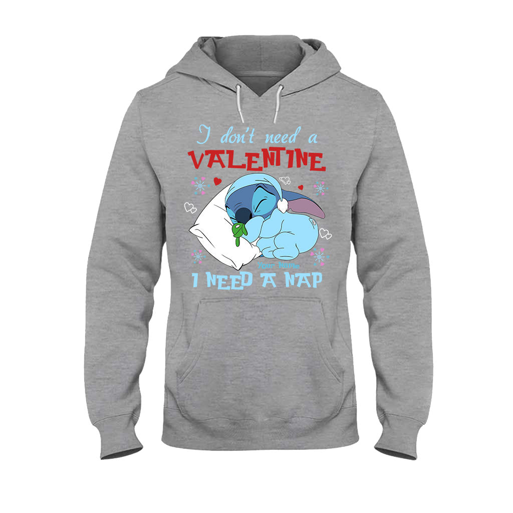 Personalized Valentine Ohana T-shirt & Hoodie Gift for Partner