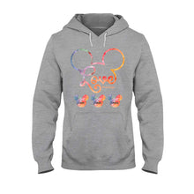 Load image into Gallery viewer, Personalized Grandma T-shirt and Hoodie with Love Design
