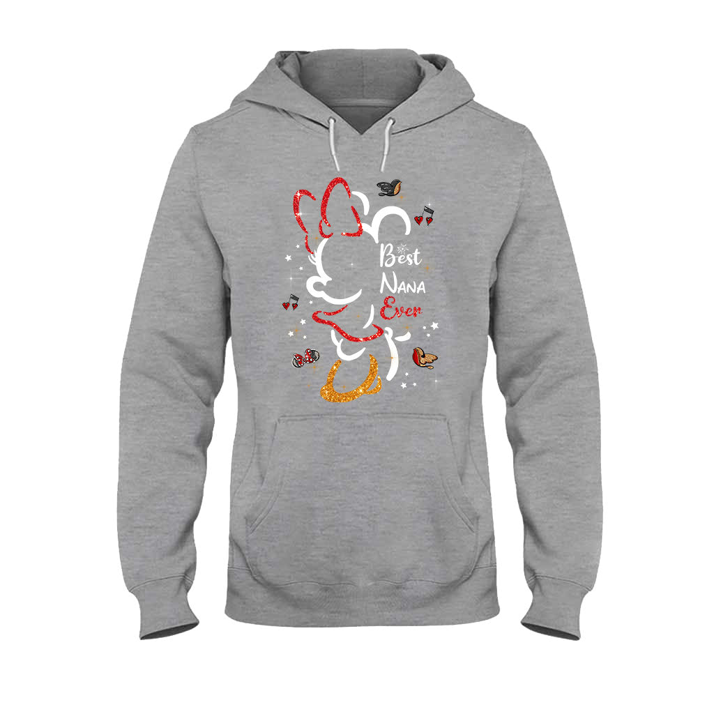 Personalized Mouse T-Shirt and Hoodie Best Grandma Gift for Mother's Day