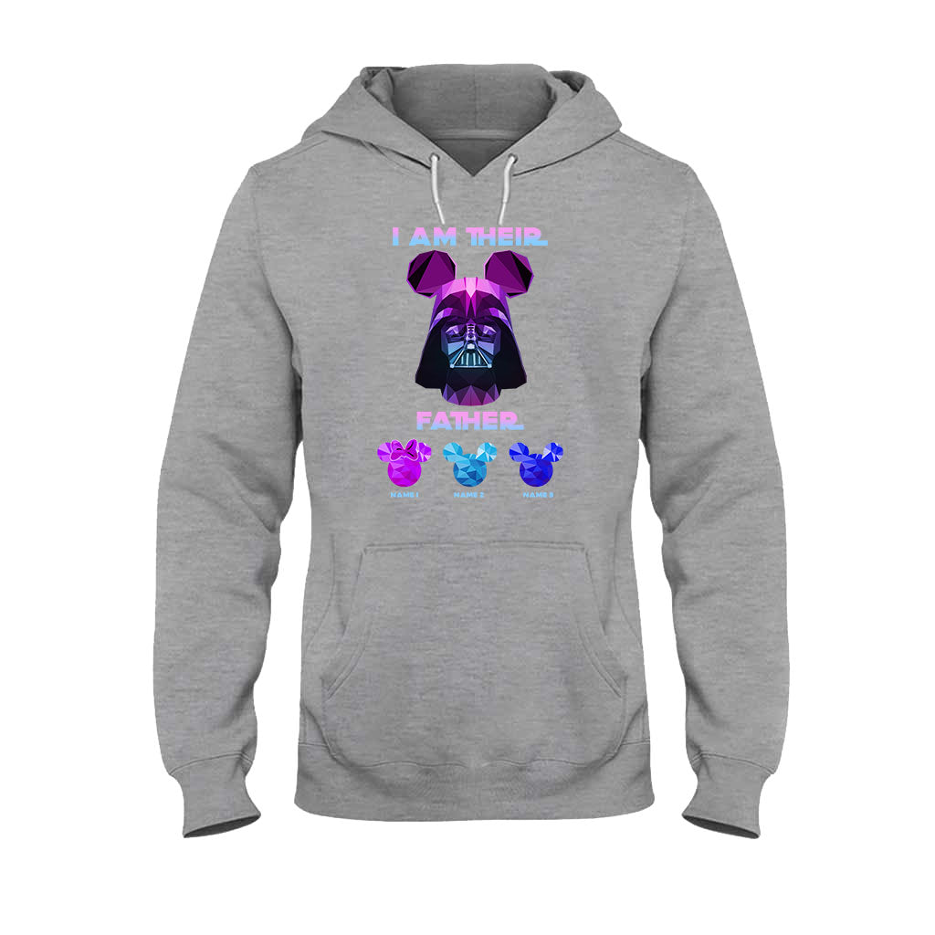 Personalized Father's Day T-shirt & Hoodie Custom Name Gift
