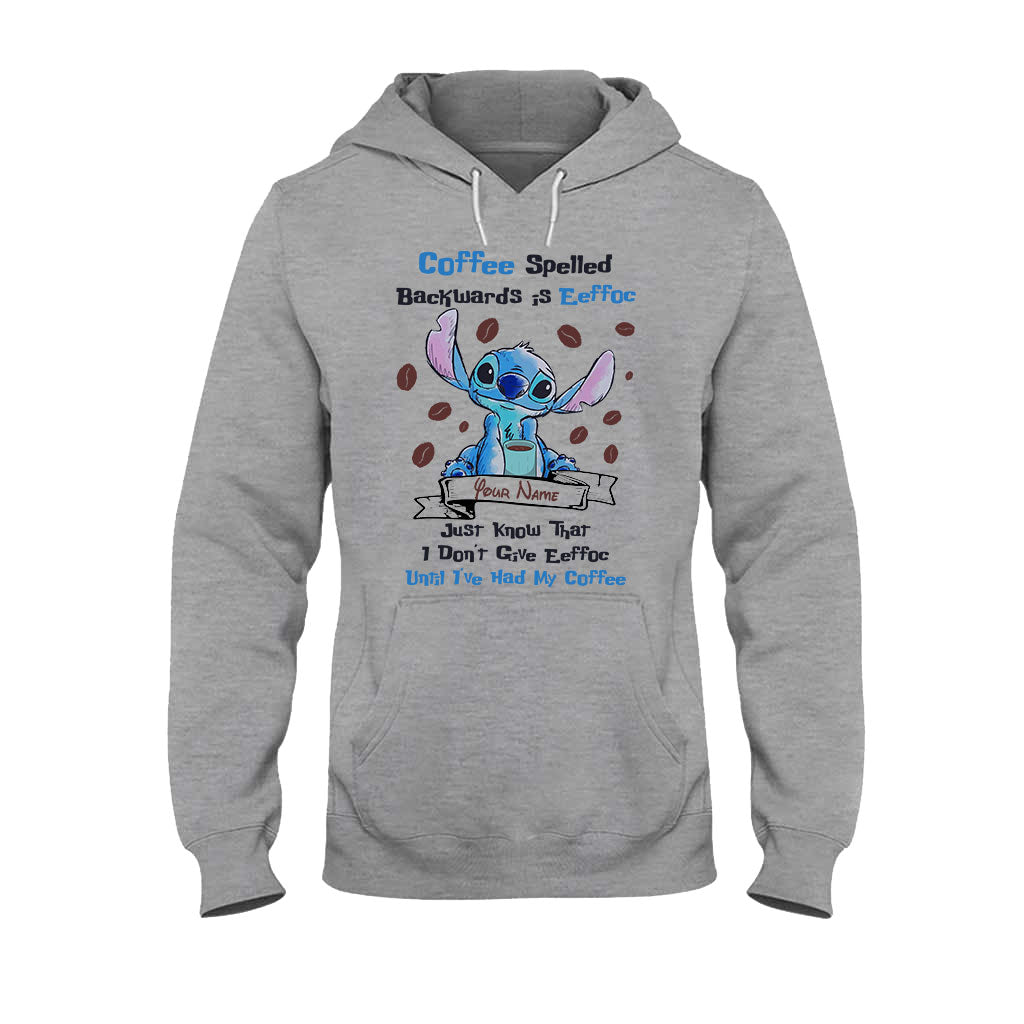Personalized Coffee Spelled Eeffoc T-shirt & Hoodie Gift Idea
