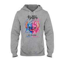 Load image into Gallery viewer, Personalized Couple Ohana T-shirts Hoodies Unique Gift Idea
