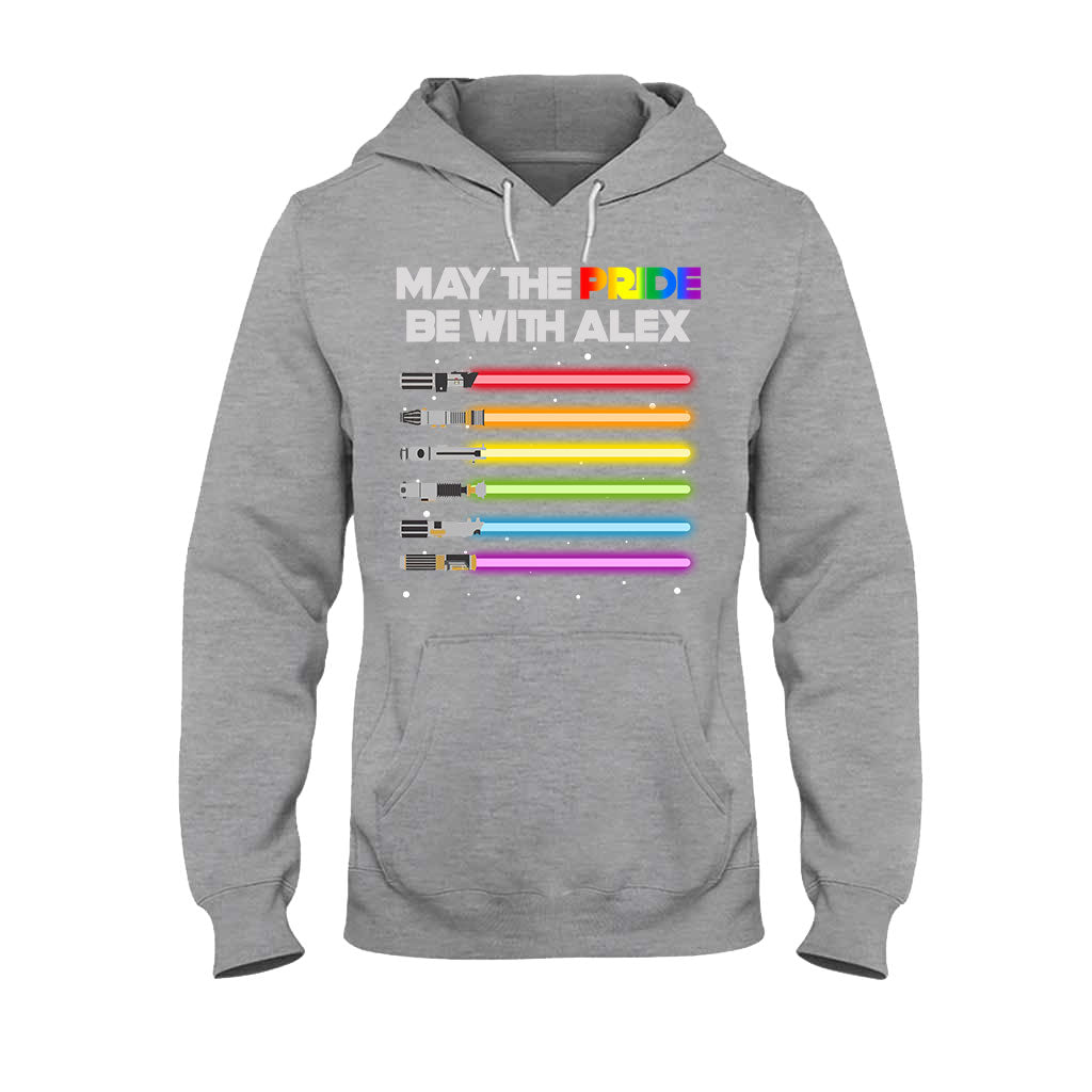 Personalized LGBT Pride T-shirt & Hoodie with Custom Name
