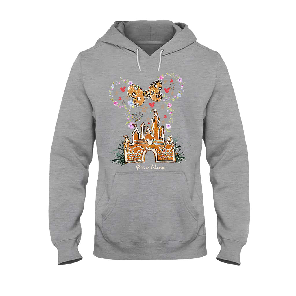 Personalized Merry Christmas Mouse T-shirt & Hoodie Custom Name Gift