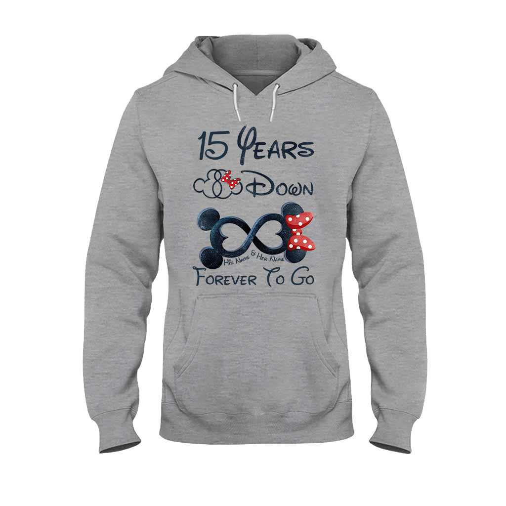 Personalized Forever To Go Mouse T-shirt & Hoodie Gift for Couples