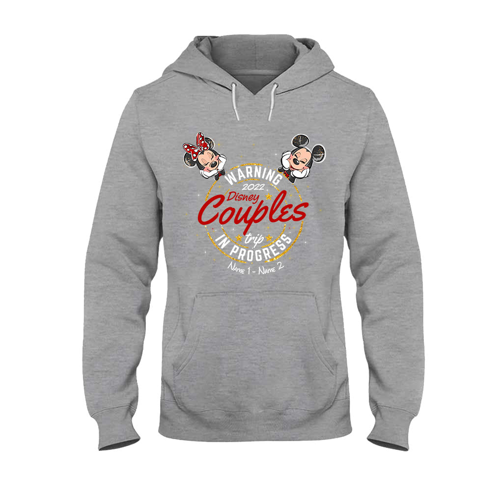 Personalized Disney Couples Trip T-shirt & Hoodie with Names