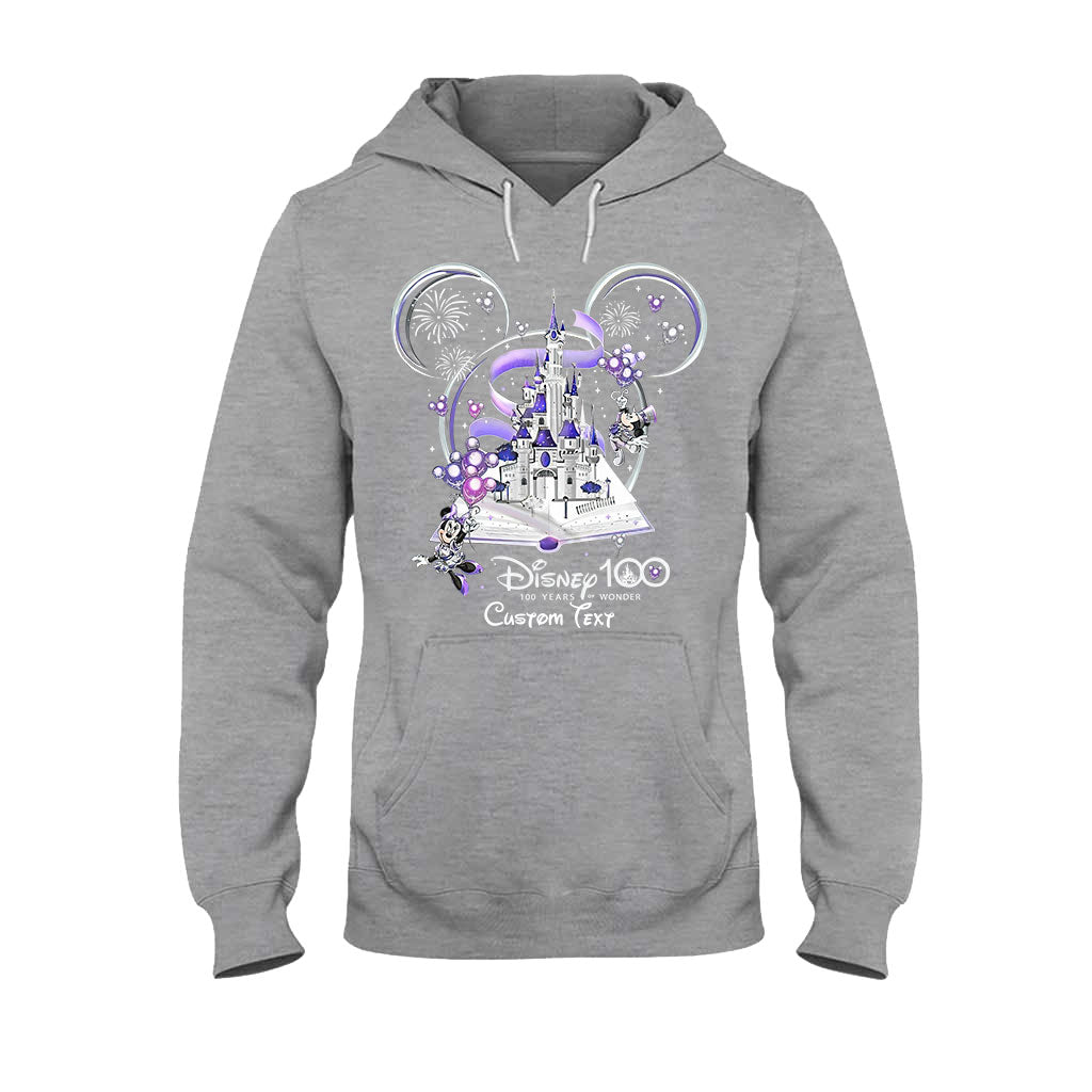 Personalized Disney 100 Years of Wonder T-shirt & Hoodie Gift