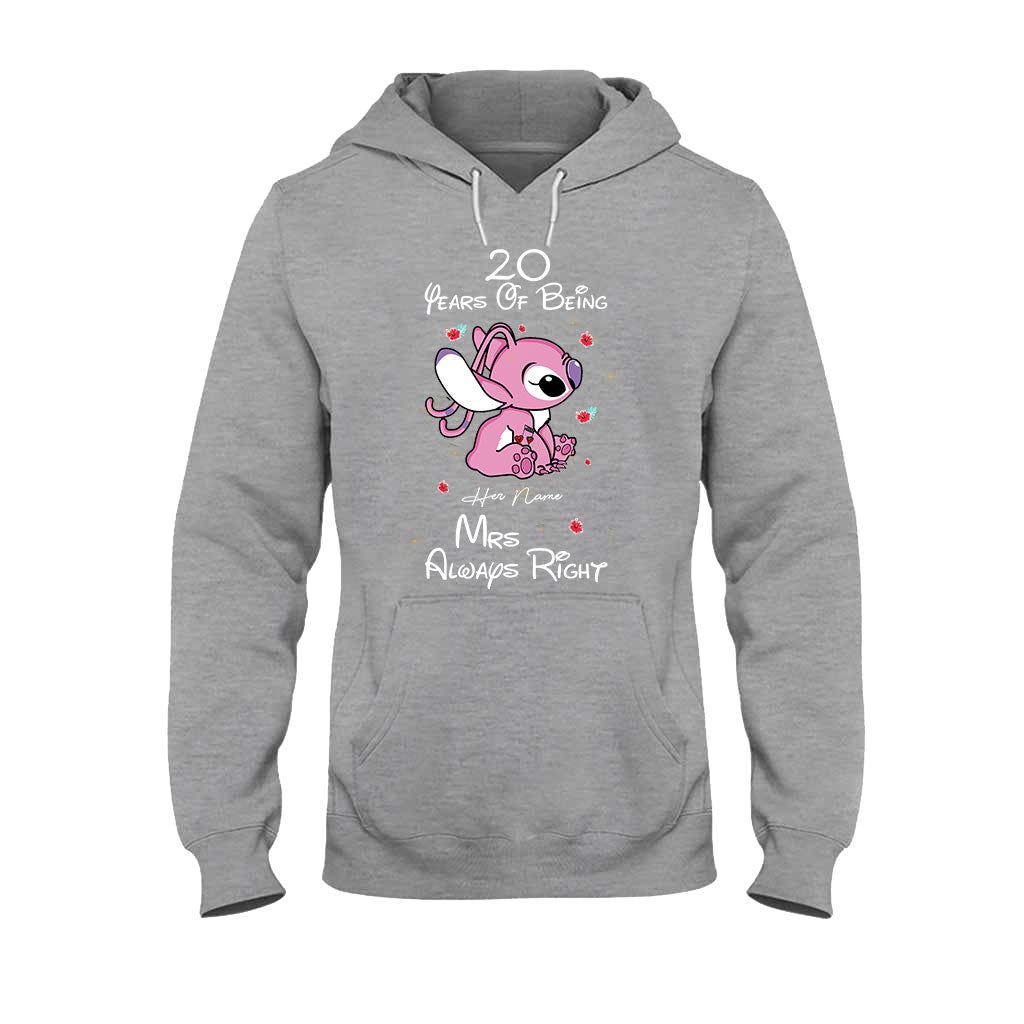 Personalized Couple T-shirt & Hoodie His & Hers Ohana Gift