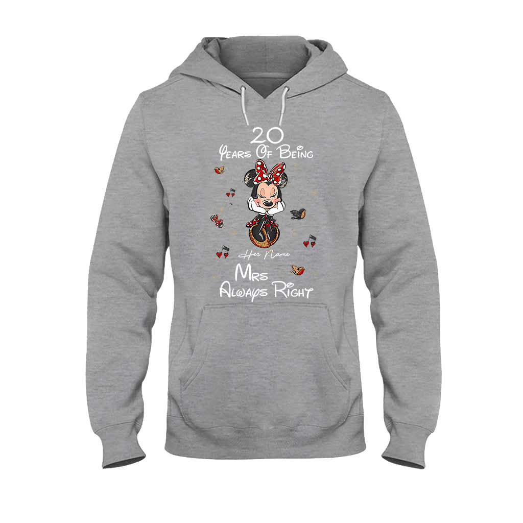 Personalized Couple T-shirt & Hoodie Custom Name Gift Idea