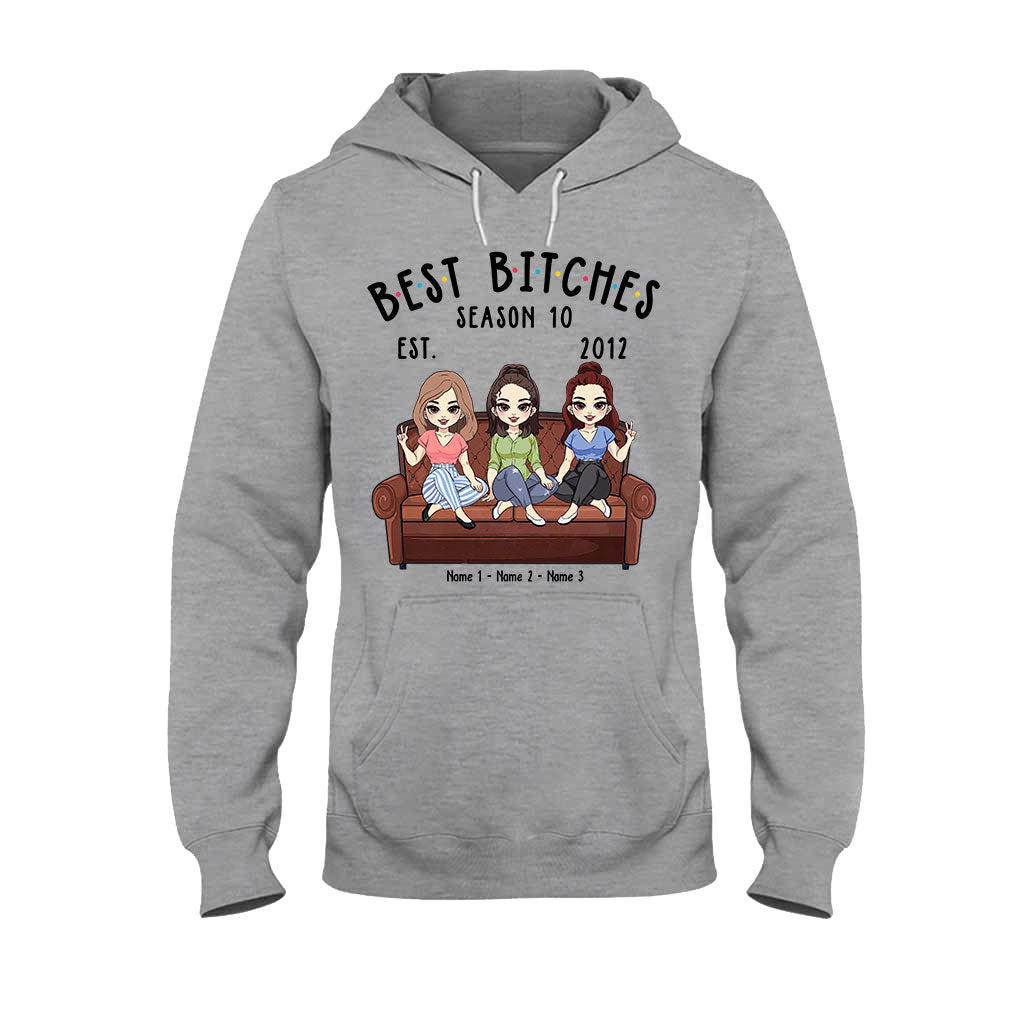 Personalized Bestie T-shirt and Hoodie Gift for Friends