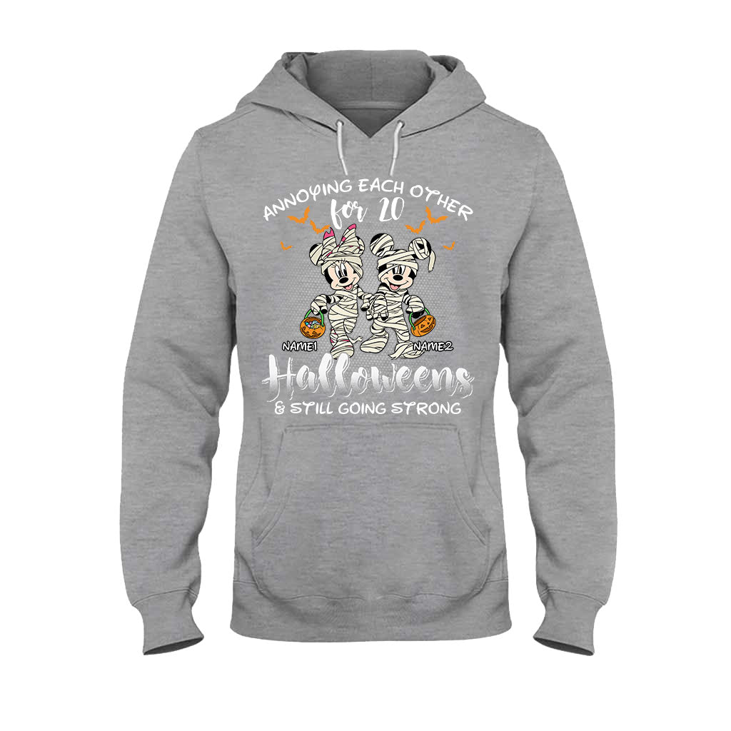 Personalized Halloween Mouse T-shirt & Hoodie Unique Couple Gift