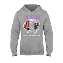 Load image into Gallery viewer, Personalized I'm Yours No Returns Nightmare T-Shirt &amp; Hoodie Gift
