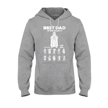 Load image into Gallery viewer, Personalized Best Dad In The Galaxy T-shirt &amp; Hoodie Gift
