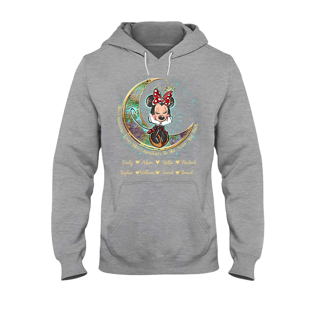 Personalized Grandma Mouse T-shirt & Hoodie Gift for Grandkids