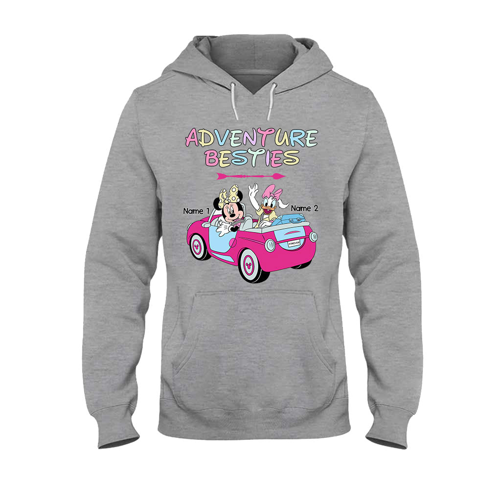Personalized Adventure Bestie T-shirt & Hoodie Gift for Friends
