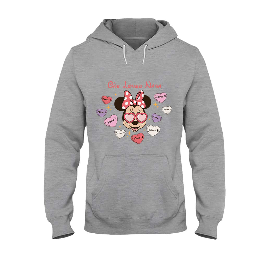 Personalized Valentine's Grandma T-Shirt & Hoodie Gift for Nana