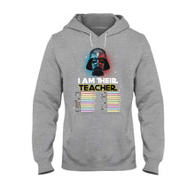 Load image into Gallery viewer, Personalized Teacher T-Shirt Custom Names Star Wars Gift

