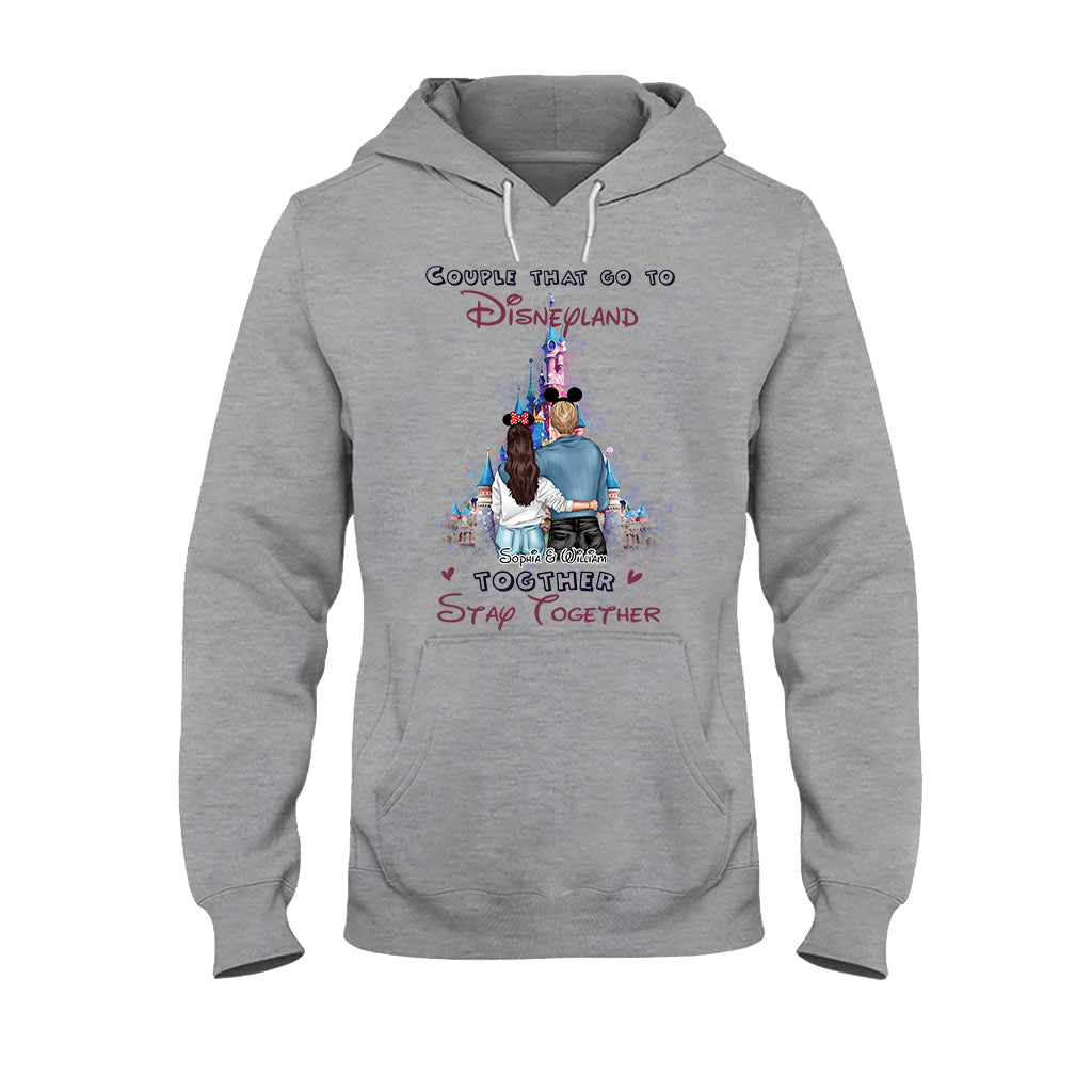 Personalized Disneyland Couple T-shirt & Hoodie Gift for Couples