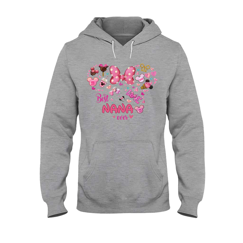 Personalized Best Nana Ever T-shirt & Hoodie Gift for Grandma