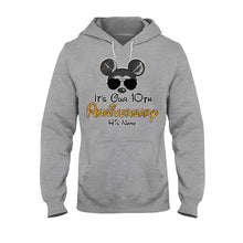 Load image into Gallery viewer, Personalized Anniversary T-shirt &amp; Hoodie with Custom Names
