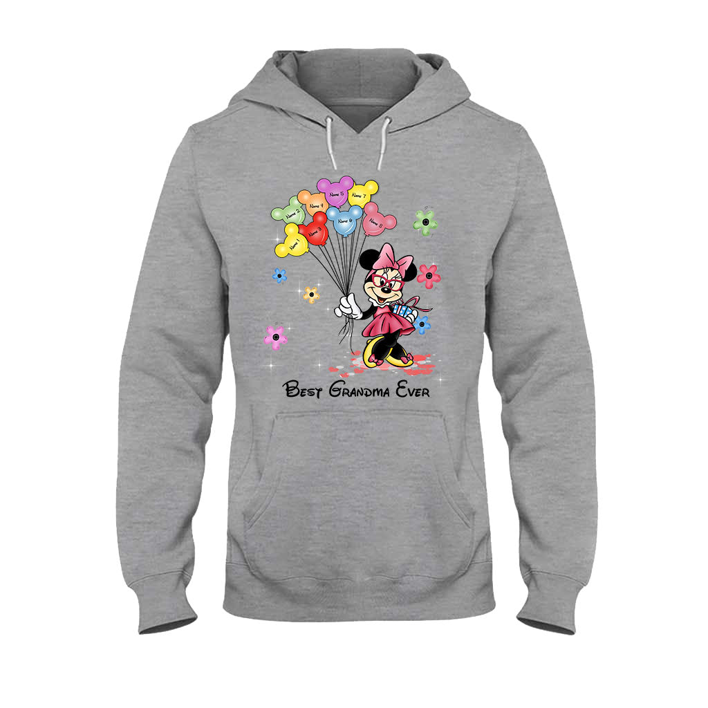 Personalized Grandma T-shirt & Hoodie with Disney Design