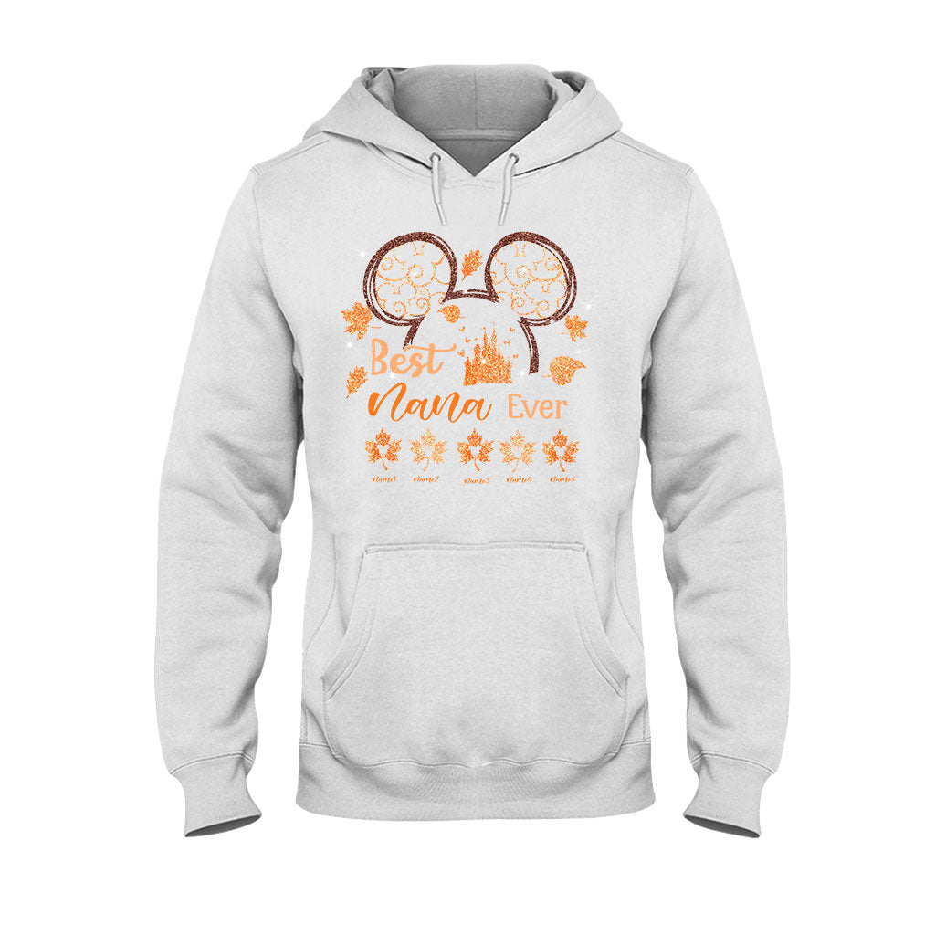 Personalized Best Nana Ever T-shirt & Hoodie Gift for Grandma