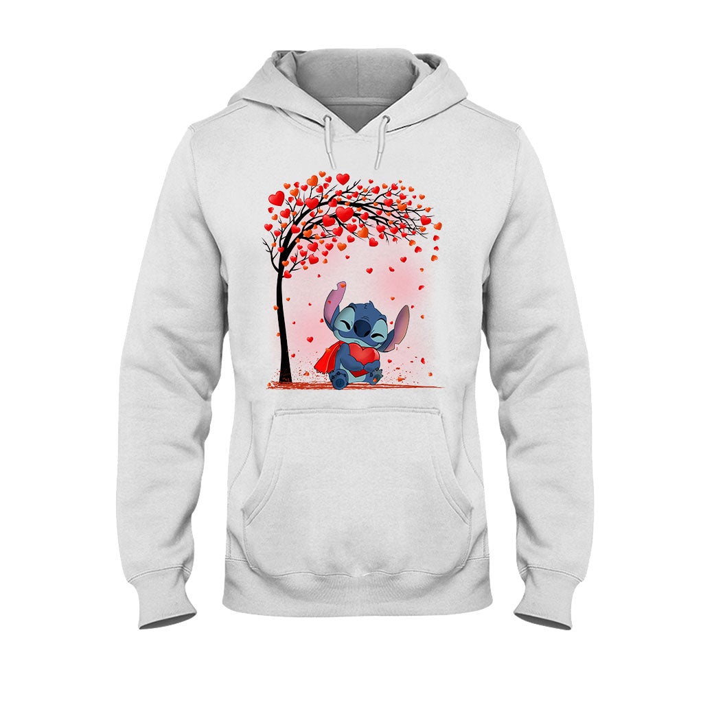 Personalized Couple T-shirt & Hoodie with Custom Names | Unique Romantic Gift