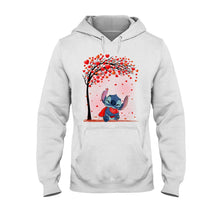 Load image into Gallery viewer, Personalized Couple T-shirt &amp; Hoodie with Custom Names | Unique Romantic Gift
