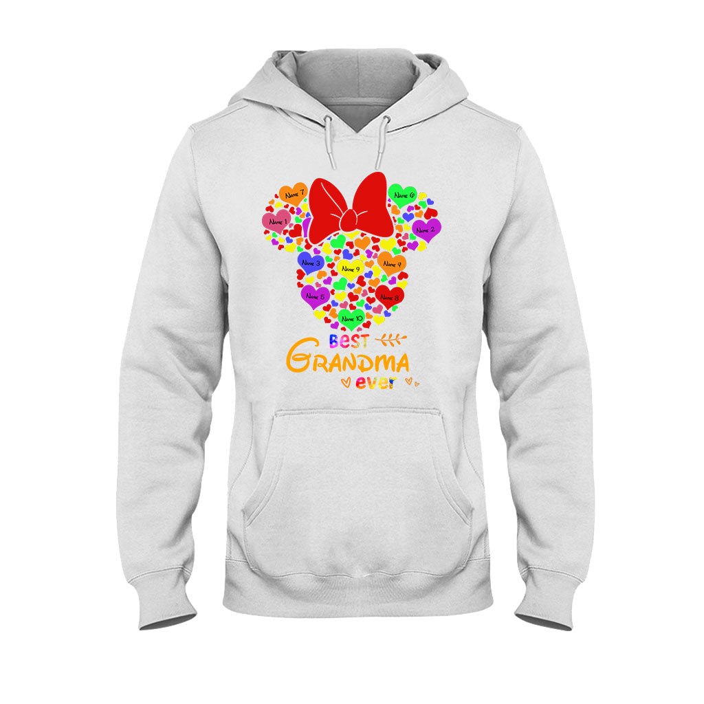 Personalized Mother's Day T-Shirt & Hoodie Best Grandma Ever Gift