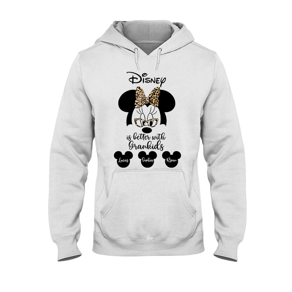 Personalized Disney Grandkids T-shirt & Hoodie Gift for Grandma
