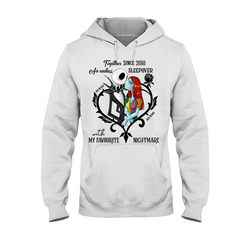 Personalized Nightmare T-shirt and Hoodie Gift for Couples
