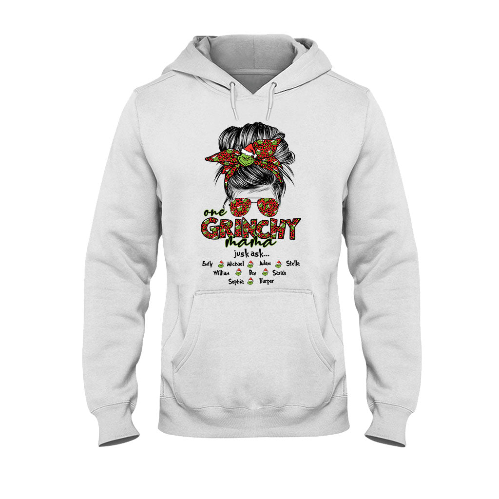 Personalized Christmas T-shirt & Hoodie Gift for Mom Life