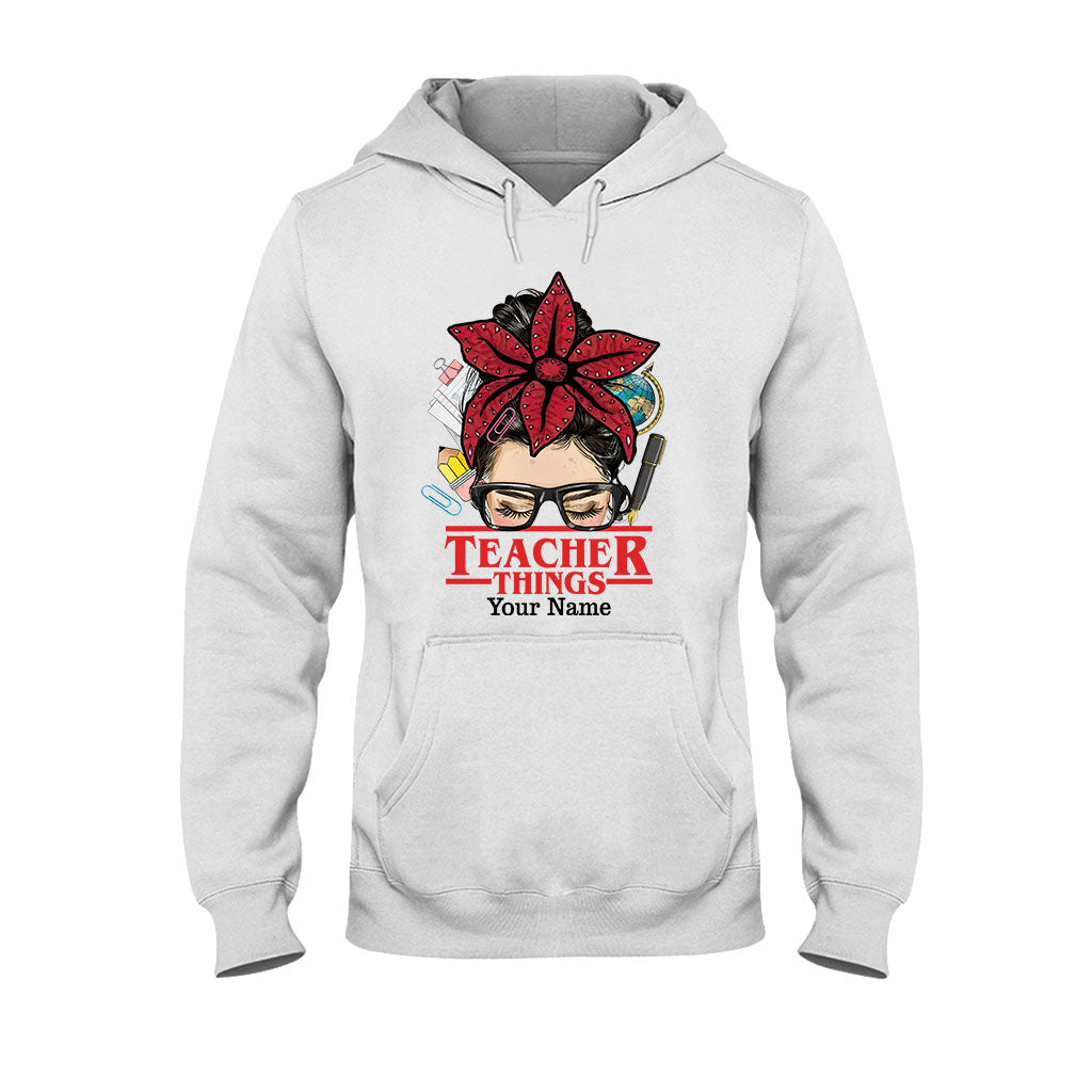 Personalized Teacher Things T-shirt & Hoodie Custom Name Gift