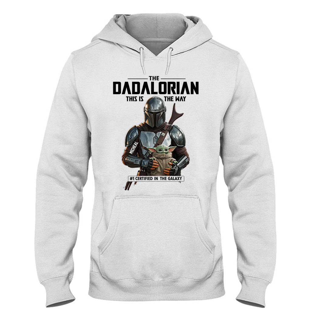 Personalized Dadalorian This Is The Way T-shirt & Hoodie Gift for Dad