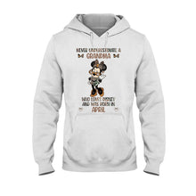 Load image into Gallery viewer, Personalized Grandma T-shirt &amp; Hoodie Disney Gift for Mother's Day
