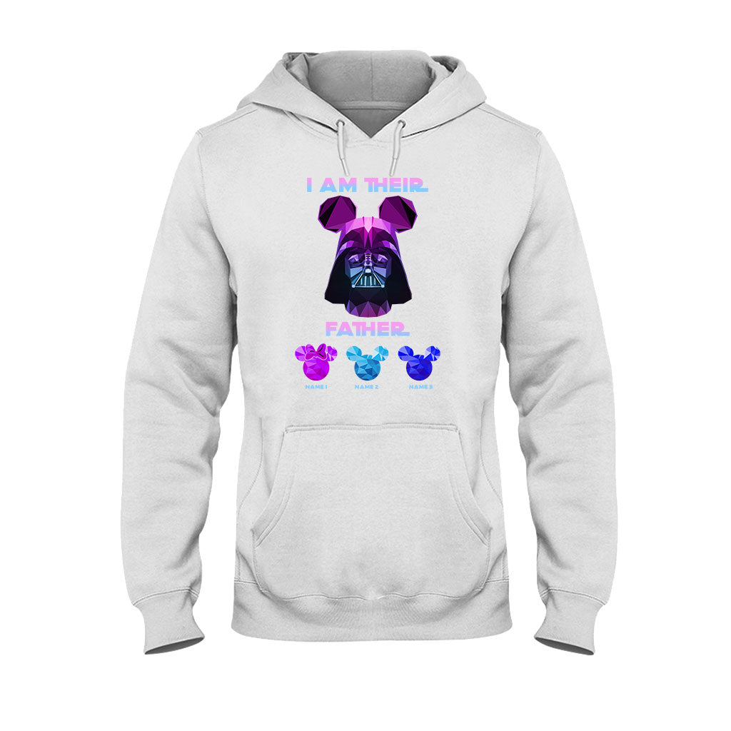 Personalized Father's Day T-shirt & Hoodie Custom Name Gift