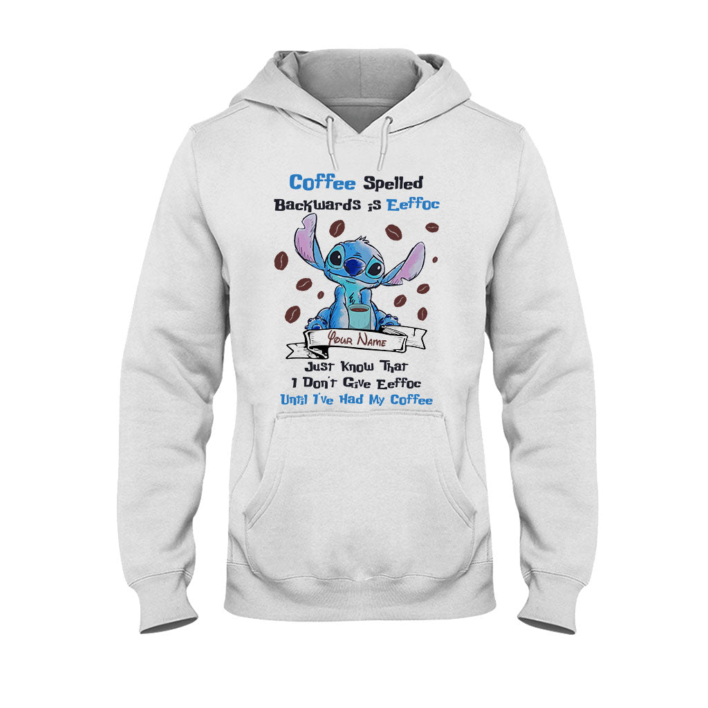 Personalized Coffee Spelled Eeffoc T-shirt & Hoodie Gift Idea