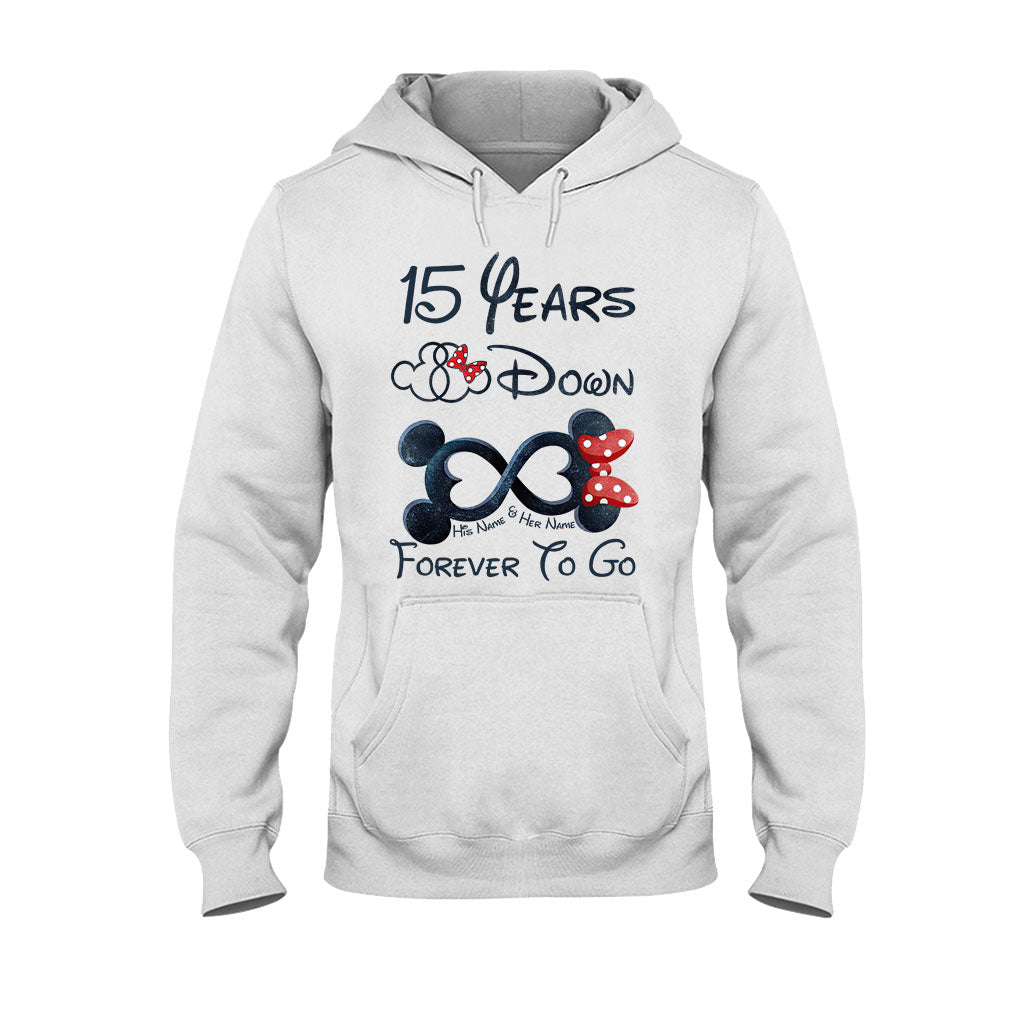 Personalized Forever To Go Mouse T-shirt & Hoodie Gift for Couples