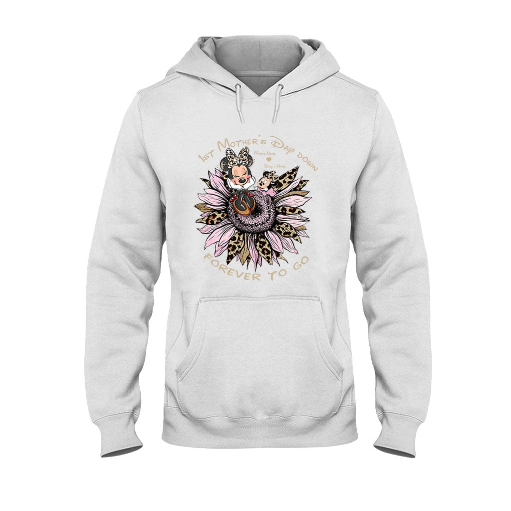 Personalized 1st Mother's Day T-Shirt & Hoodie with Names